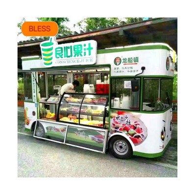 Hot Sale With Full Kitchen Fast Food Pizza Tacos Oven Mobile Food Truck For Sale